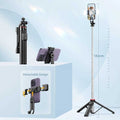 Selfieshow C13 C13d Long Handle Detachable Wireless Bluetooth Stable Tripod Selfie Stick Holder Monopod Stand for Cell Phone G251216.