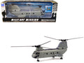 Boeing CH-46 Sea Knight Helicopter Olive Drab "United States Marines" "Military Mission" Series 1/55 Diecast Model by New Ray.