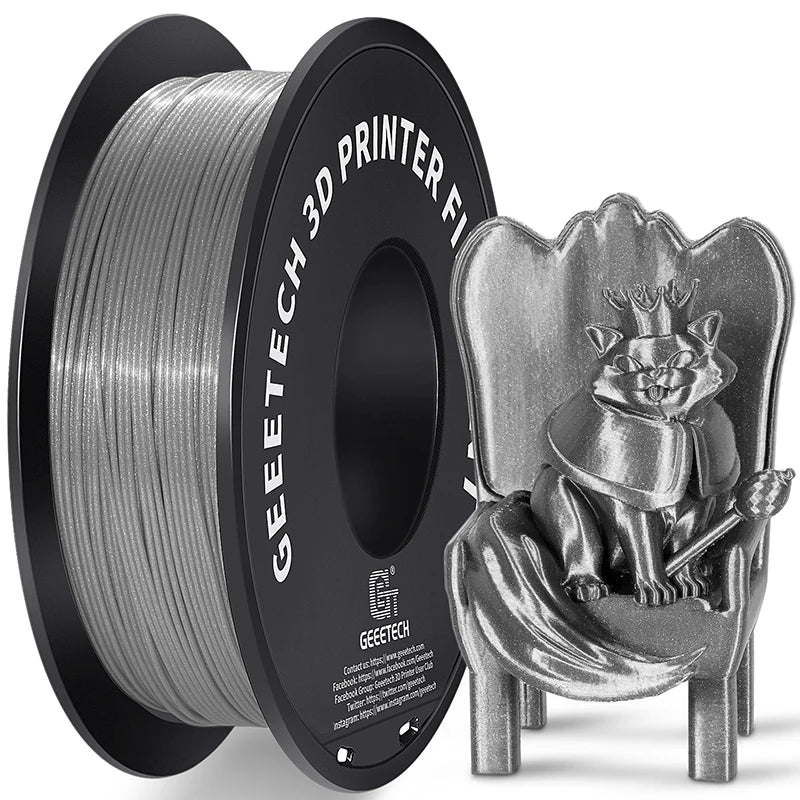 GEEETECH Silk PLA 3d Filament Wire 1kg 1.75mm.