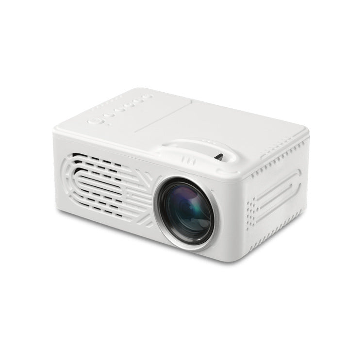 Mini portable entertainment projector.