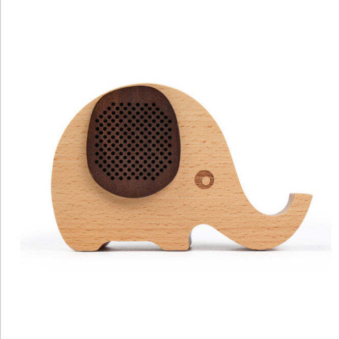 WOODSY GOODSY 2 IN 1 Bluetooth Speaker And Cell Phone Stand.