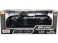 2017 Ford F-150 Raptor Pickup Truck with Sunroof Matt Black "Die-Cast Collection" Series 1/24 Diecast Model Car by Motormax.