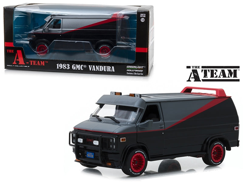 1983 GMC Vandura Van "The A-Team" (1983-1987) TV Series 1/24 Diecast Model Car by Greenlight.