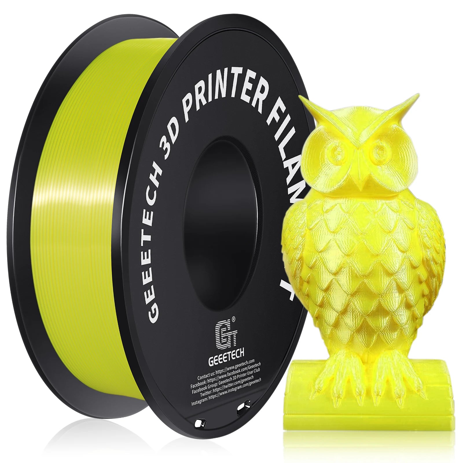 GEEETECH Silk PLA 3d Filament Wire 1kg 1.75mm
