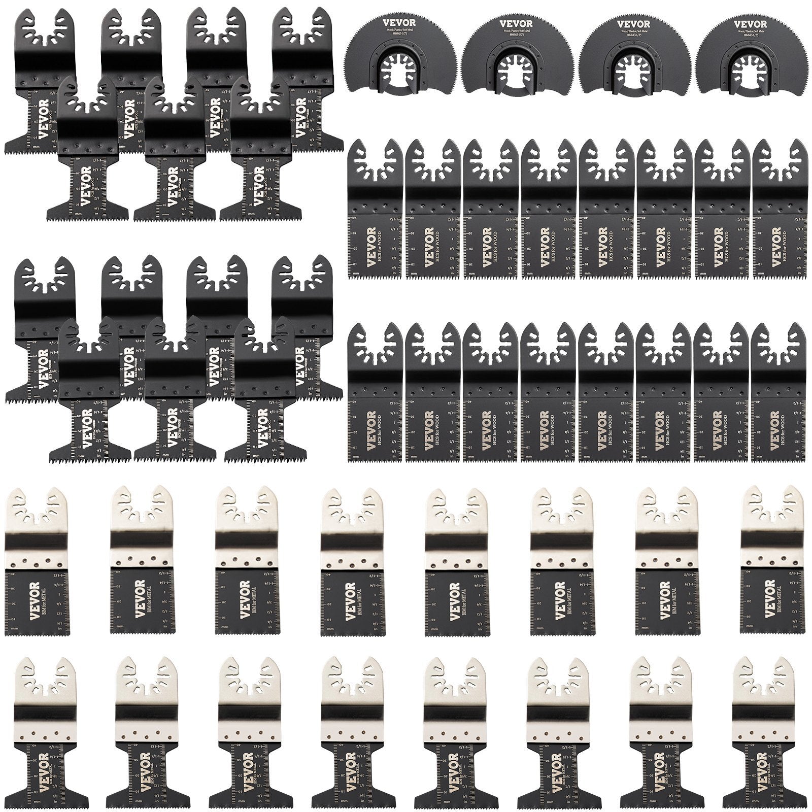 50 PCS Oscillating Saw Blades.