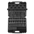 3/8" Drive Impact Socket Set, SAE 1/4"-3/4" and Metric 6-19mm 90 Piece Socket Set.
