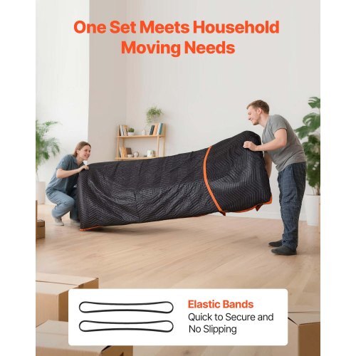 Moving Blankets 6 Pcs, 72 x 40 in.