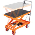 Hydraulic Lift Table Cart, 1100lbs Capacity.
