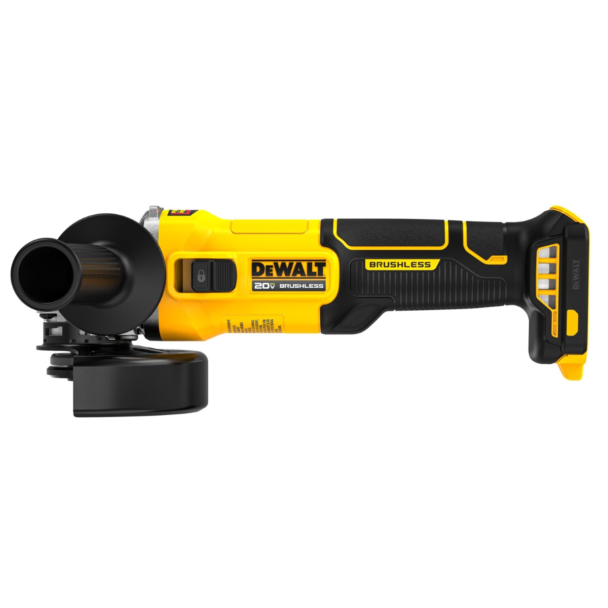 DeWalt 20V MAX Brushless Cordless 4-1/2 in. Slide-Switch Grinder (Tool Only).