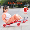 Ride on Scooter, Load Capacity of 132 lbs, Swing Side-to-Side.