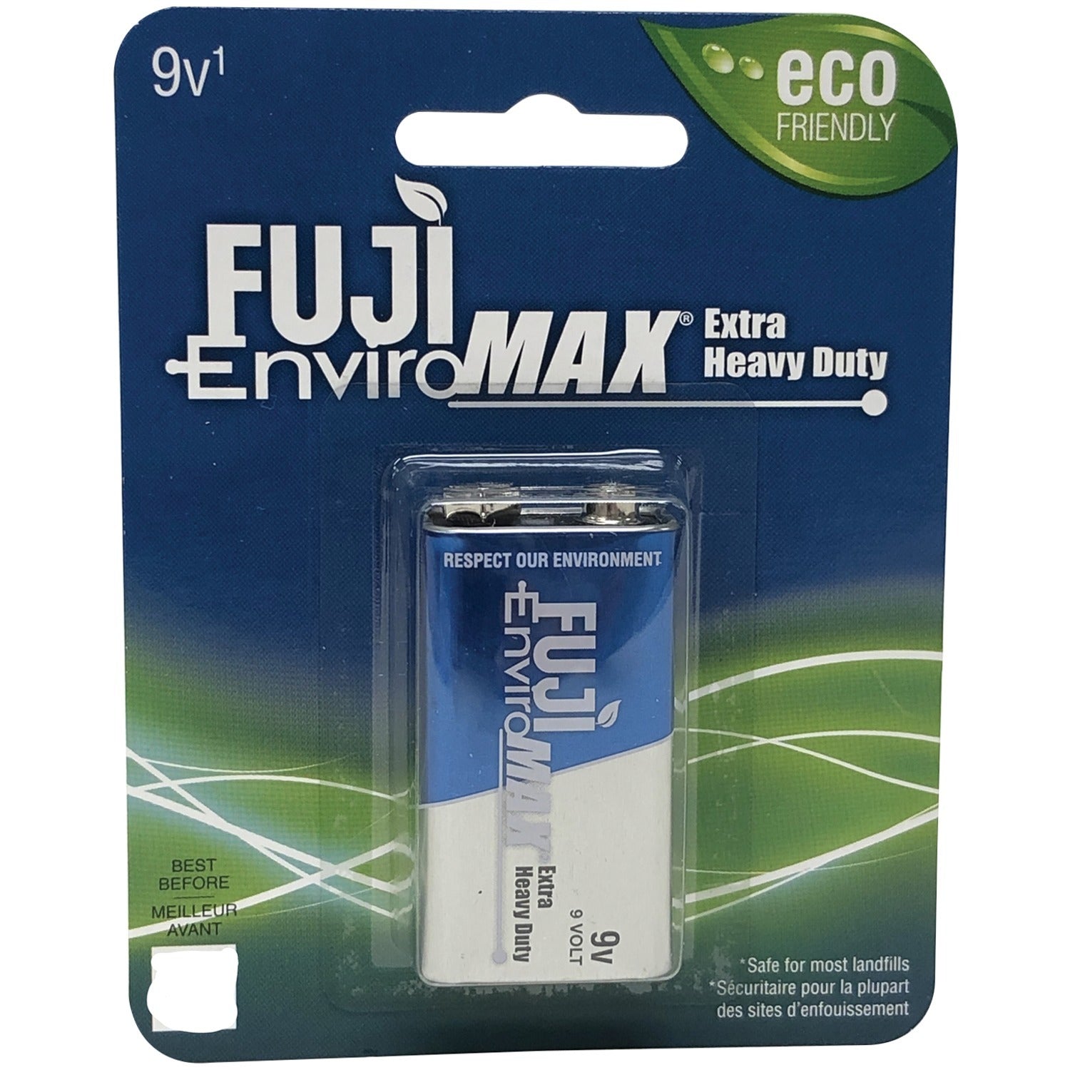 FUJI ENVIROMAX 3600BP1 EnviroMax 9-Volt Extra Heavy-Duty Battery.