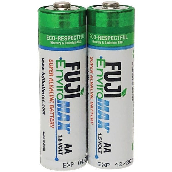 FUJI ENVIROMAX 4300BP2 EnviroMax AA Super Alkaline Batteries (2 pack).