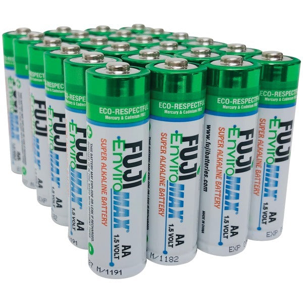 FUJI ENVIROMAX 4300BP24 EnviroMax AA Super Alkaline Batteries (24 pack).