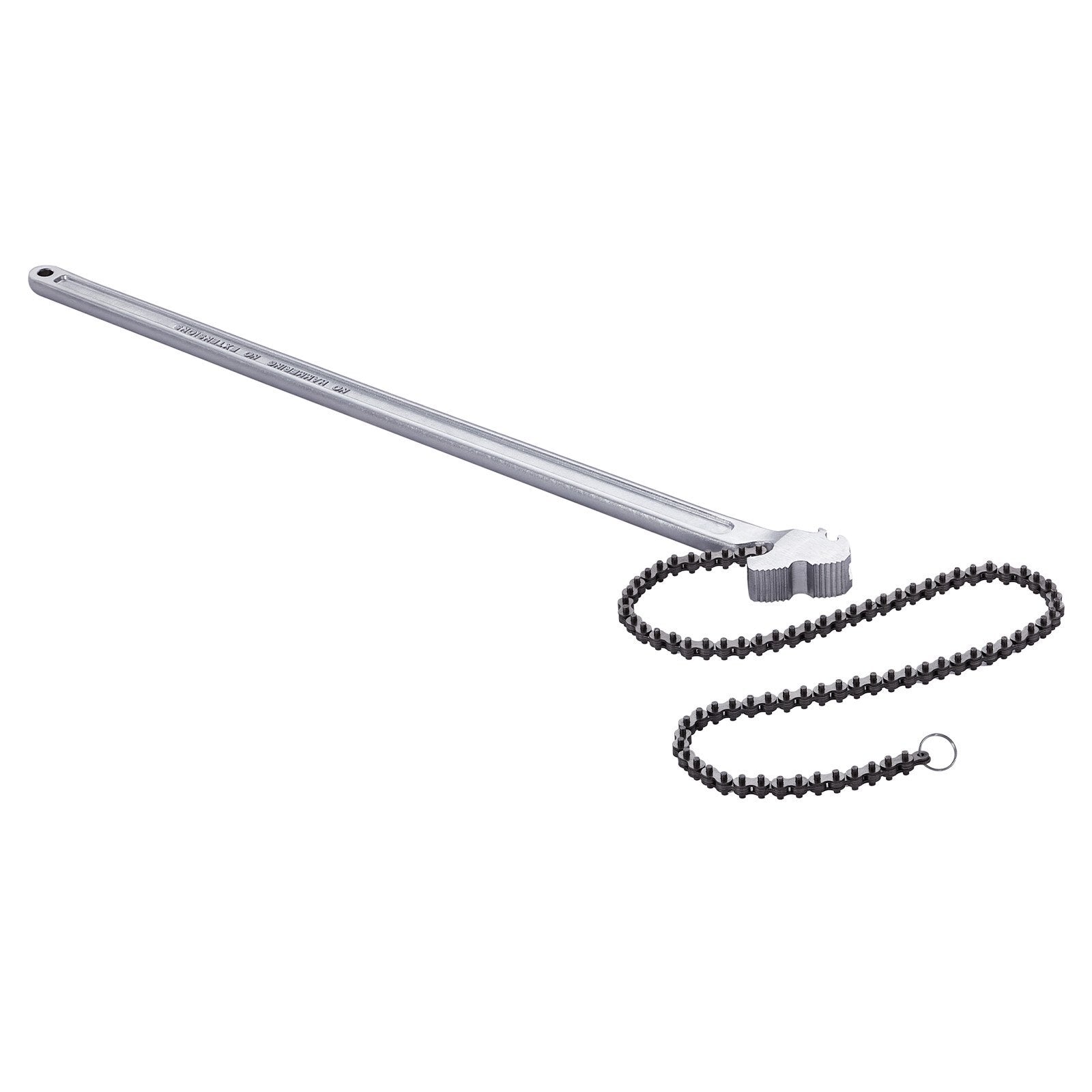 Chain Wrench, 48 inch Chain Pipe Wrench, 13.4 inch Diameter Capacity, CRV Reversible Pipe Fitting Tool Wrench with High Strength Jaw and Ergonomic Handle, for Pipe Installation and Car Repair.