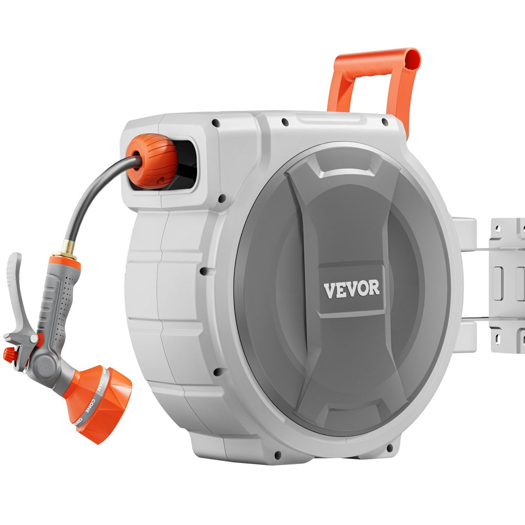 Retractable Garden Hose Reel, 5/8 Inch x 100 ft.