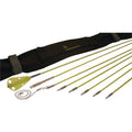 Labor Saving Devices 81-600 Creep-Zit Compact Threaded Connector Wire Running Rod Kit, 24ft.