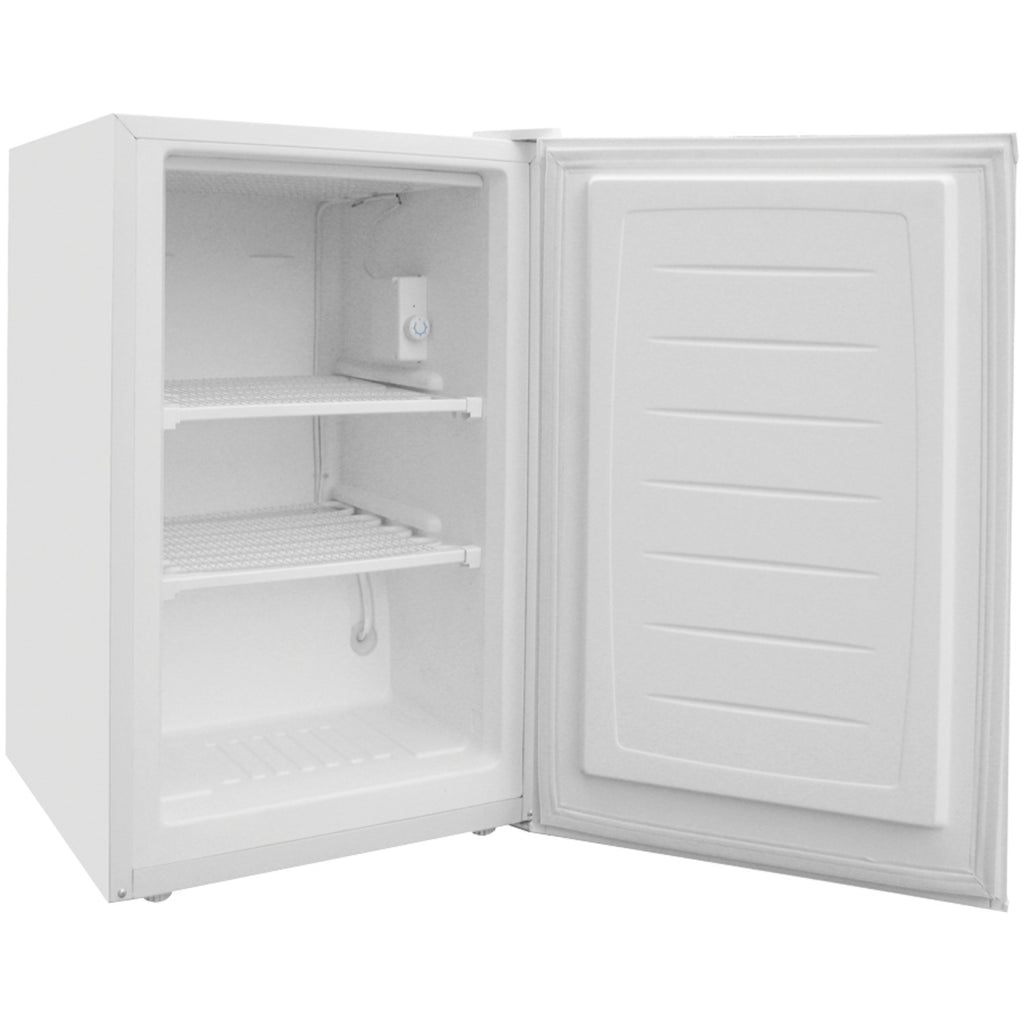 Magic Chef MCUF3W2 3 Cubic-ft Upright Freezer.