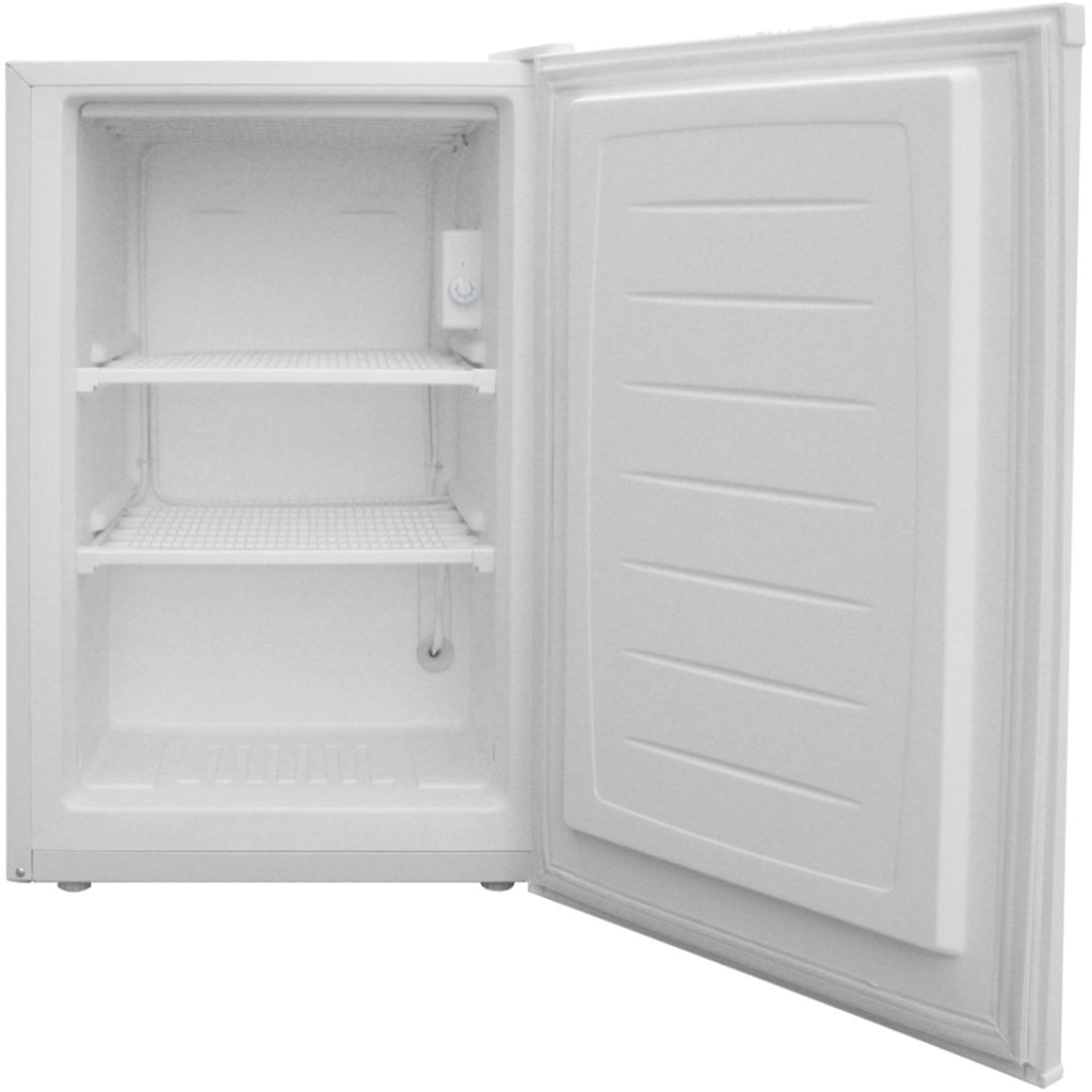 Magic Chef MCUF3W2 3 Cubic-ft Upright Freezer.