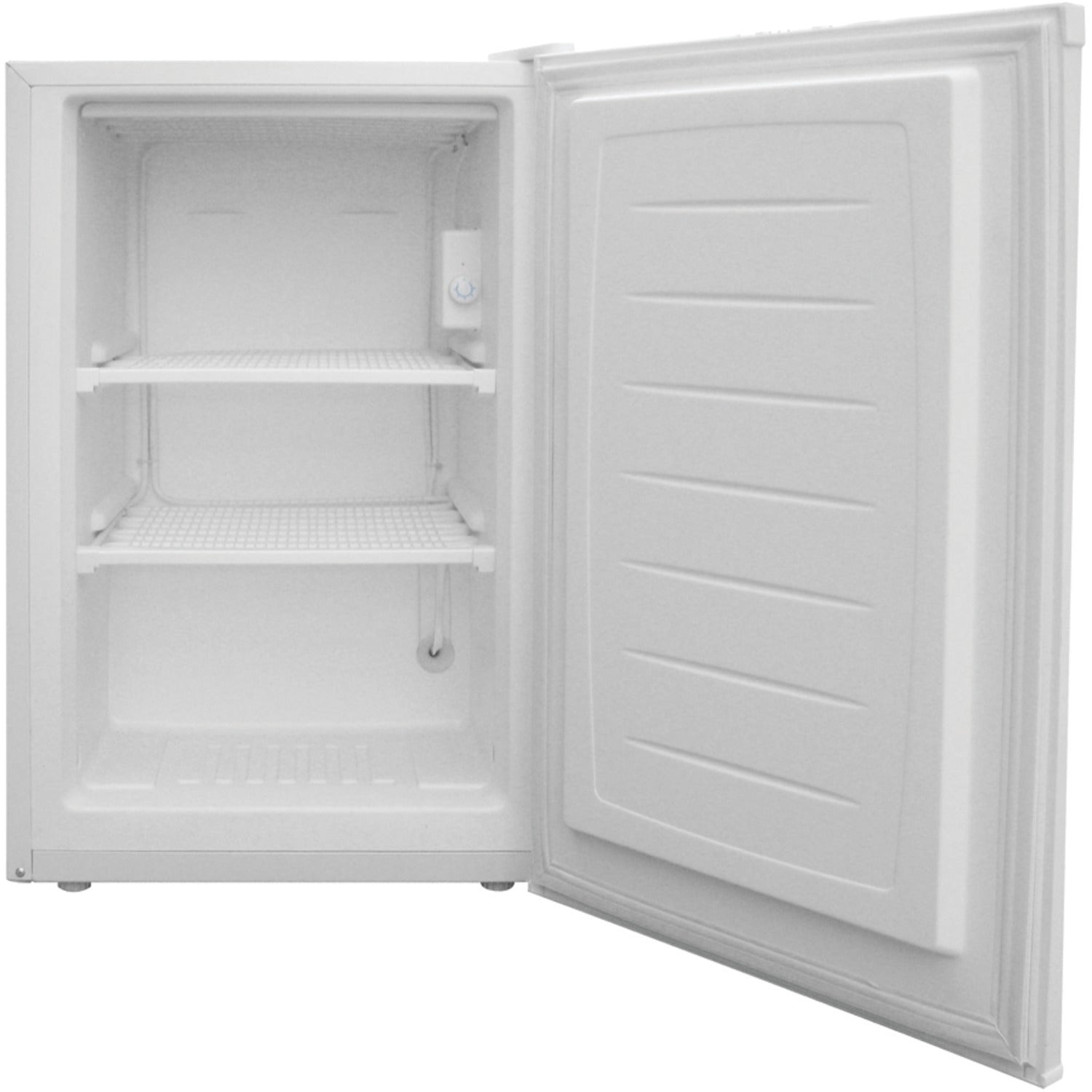 Magic Chef MCUF3W2 3 Cubic-ft Upright Freezer.