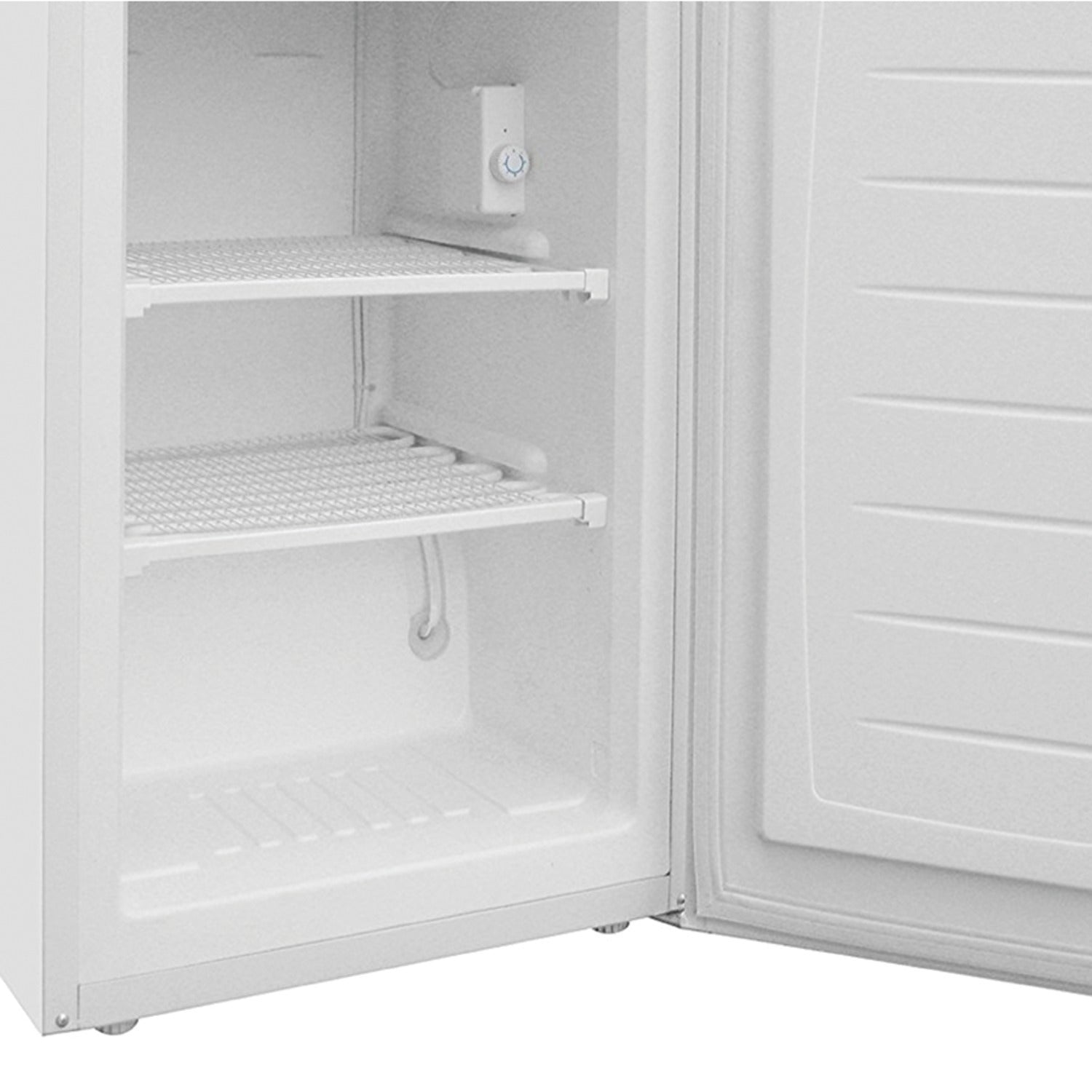 Magic Chef MCUF3W2 3 Cubic-ft Upright Freezer.