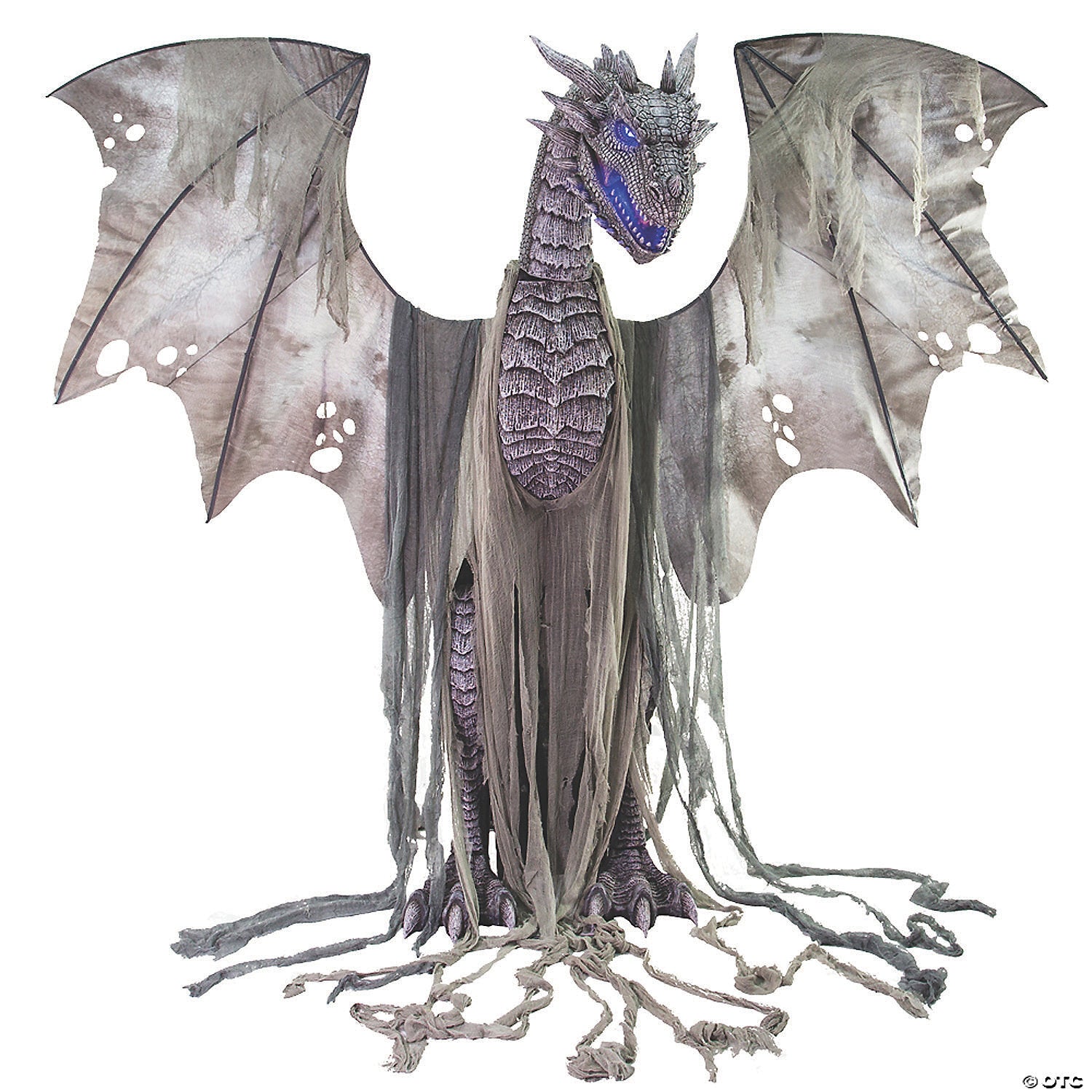 Animated winter dragon.