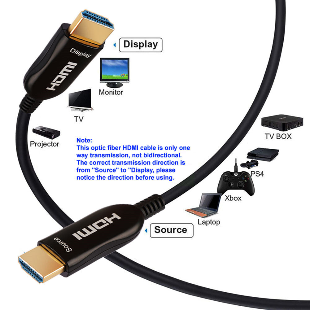 4K 60HZ HDMI Cable 2.0 Fiber HDMI 2M 5M10M 20M 30M 50M HDMI Cable for 4K 3D HDR LCD TV Laptop PS3 Projector.