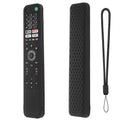 Silicone Protective Sleeve Shockproof Case Cover Compatible For Sony Rmf Tx520p Tx520e Tx520b Tx520t 4k8k Tv Remote Control black suit.