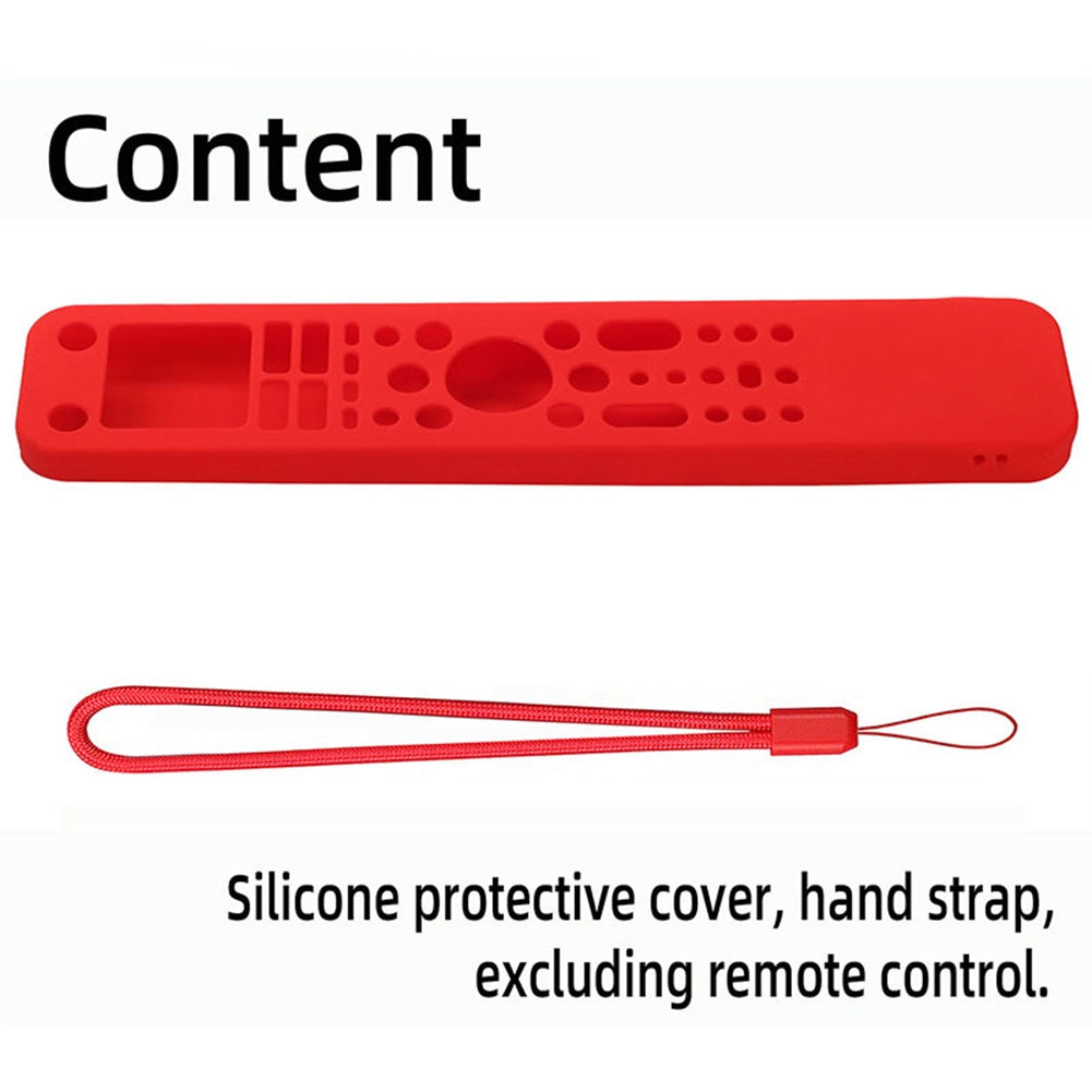 Silicone Protective Sleeve Shockproof Case Cover Compatible For Sony Rmf Tx520p Tx520e Tx520b Tx520t 4k8k Tv Remote Control black suit.