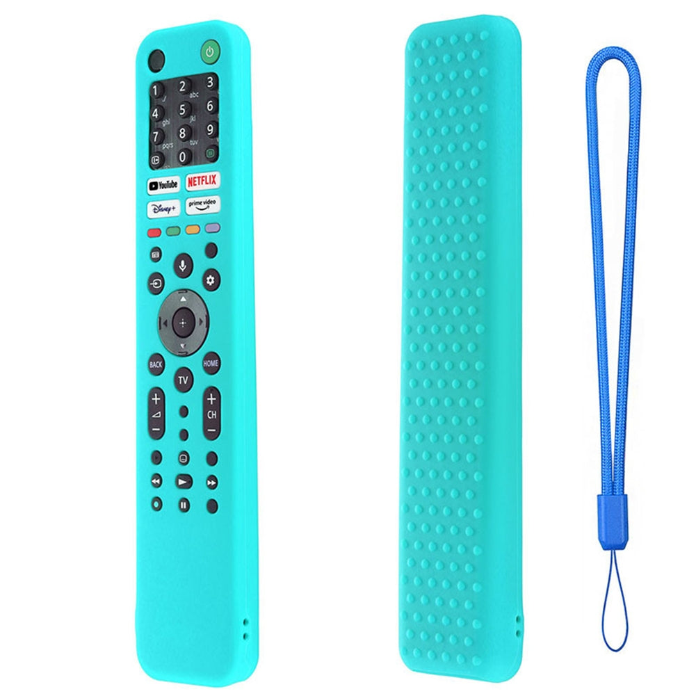 Silicone Protective Sleeve Shockproof Case Cover Compatible For Sony Rmf Tx520p Tx520e Tx520b Tx520t 4k8k Tv Remote Control black suit.