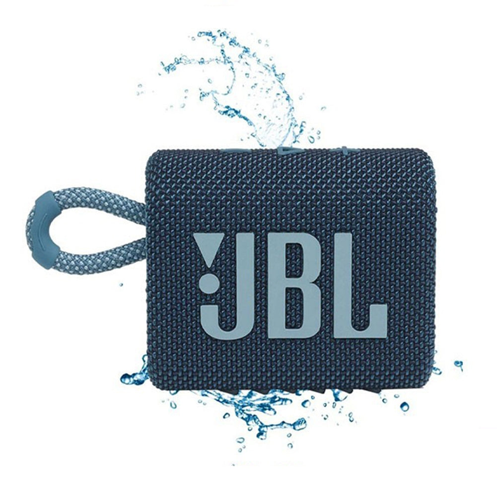 Wireless Bluetooth Speaker Bric 3rd Generation Audio Waterproof Outdoor Sound Rechargeable Battery Blue.