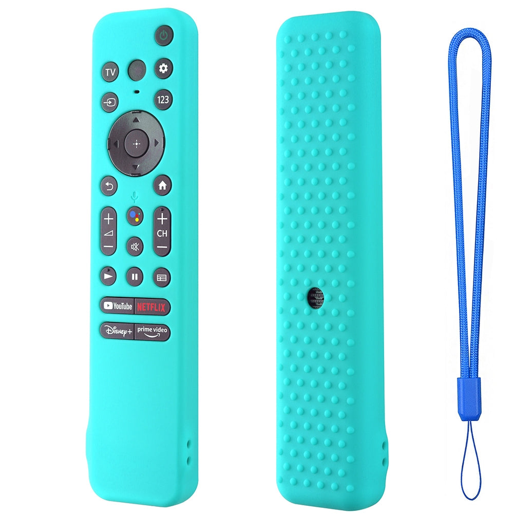 Remote Control Case Compatible For Sony Smart Tv 2022 QD-OLED RMFTX800 900 Silicone Protective Cover grey.