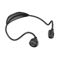 M2 Bone Conduction Headphones Sports Wireless Earphones With Built-in Mic For Running Cycling Hiking Driving black.