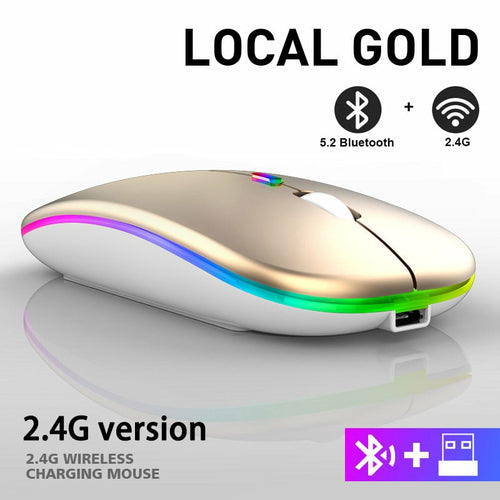 RGB Wireless Bluetooth Mouse.