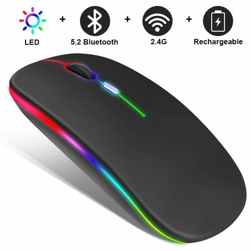 RGB Wireless Bluetooth Mouse.