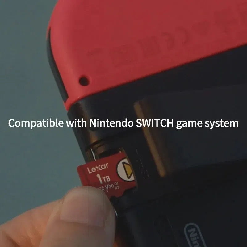 Capacity: 128GB - Lexar Newest Carte SD Nintendo Switch Game Special Purpose Storage Cards 1TB 512GB 256GB 128GB UHS-I V30 A2 SDXC Micro SD Card.