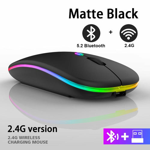 RGB Wireless Bluetooth Mouse.