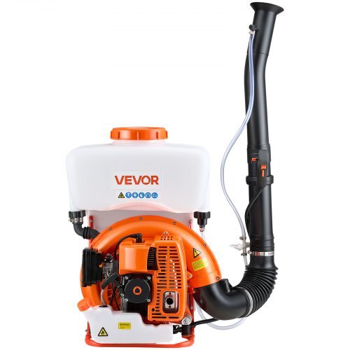 Backpack Fogger Sprayer, 63CC 3HP Engine, Gas Powered Fogger Sprayer with 4 Gallon Tank, Powder and Liquid Mister Duster System for Effective Fleas Ticks Critters Control, Gardening & Farming.