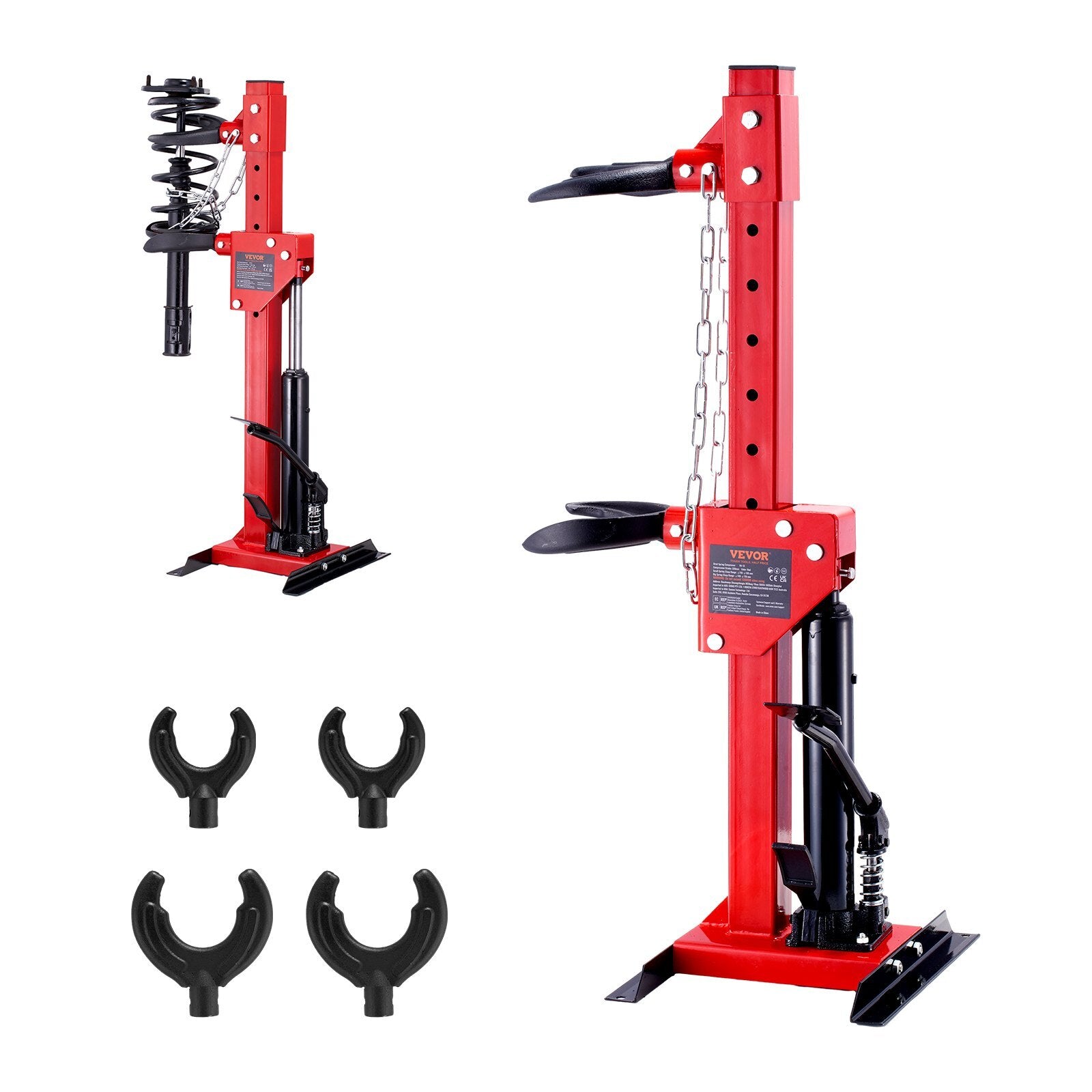 Strut Spring Compressor, 4.5 Ton/9920 LBS Hydraulic Jack.