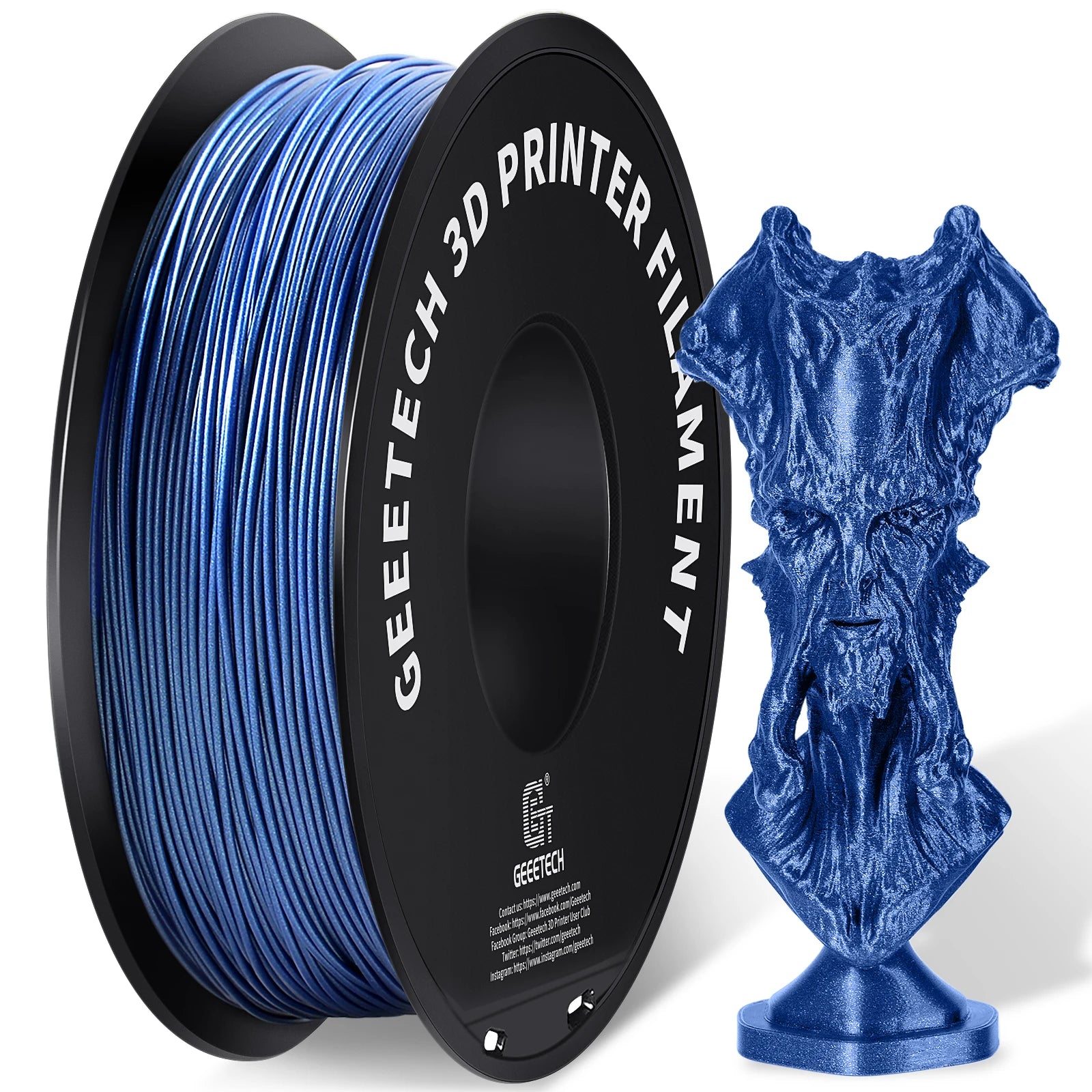 GEEETECH Silk PLA 3d Filament Wire 1kg 1.75mm.