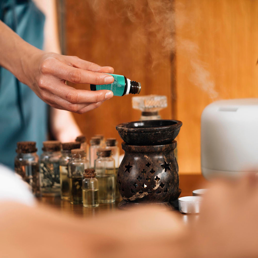 3 Pack Aromatherapy Essential oils (Lavender, Eucalyptus, Frankincense).