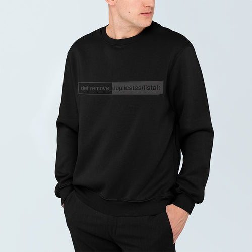 Mens Python Coding Logo Sweatshirt.