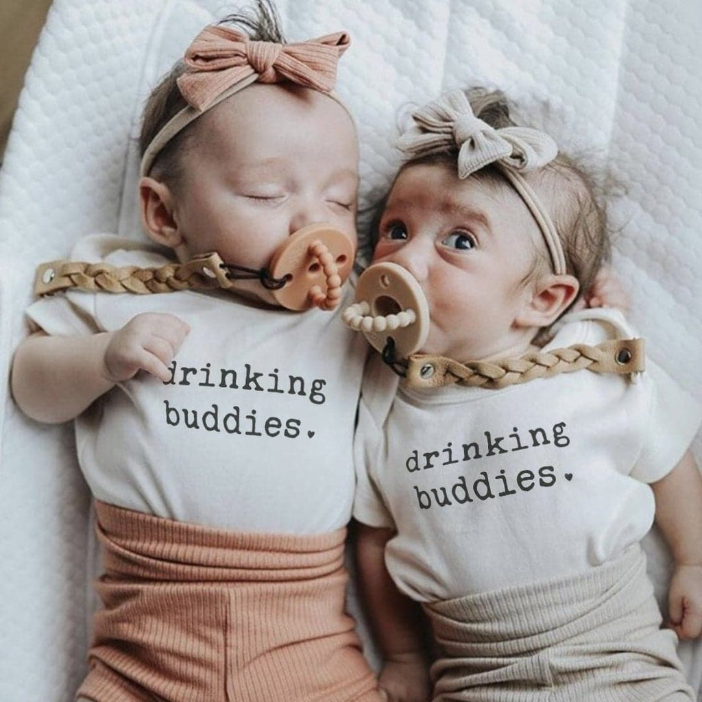 graphic bodysuit | drinking buddies.