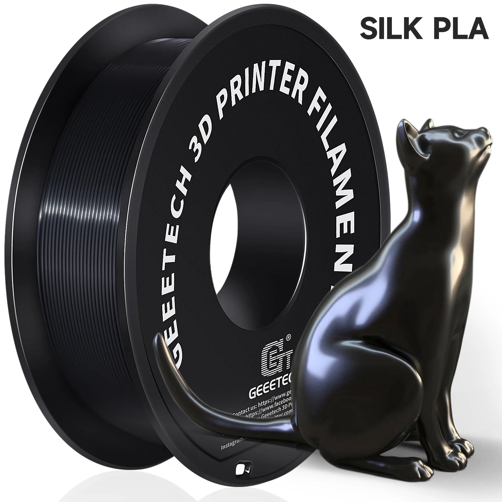 GEEETECH Silk PLA 3d Filament Wire 1kg 1.75mm.