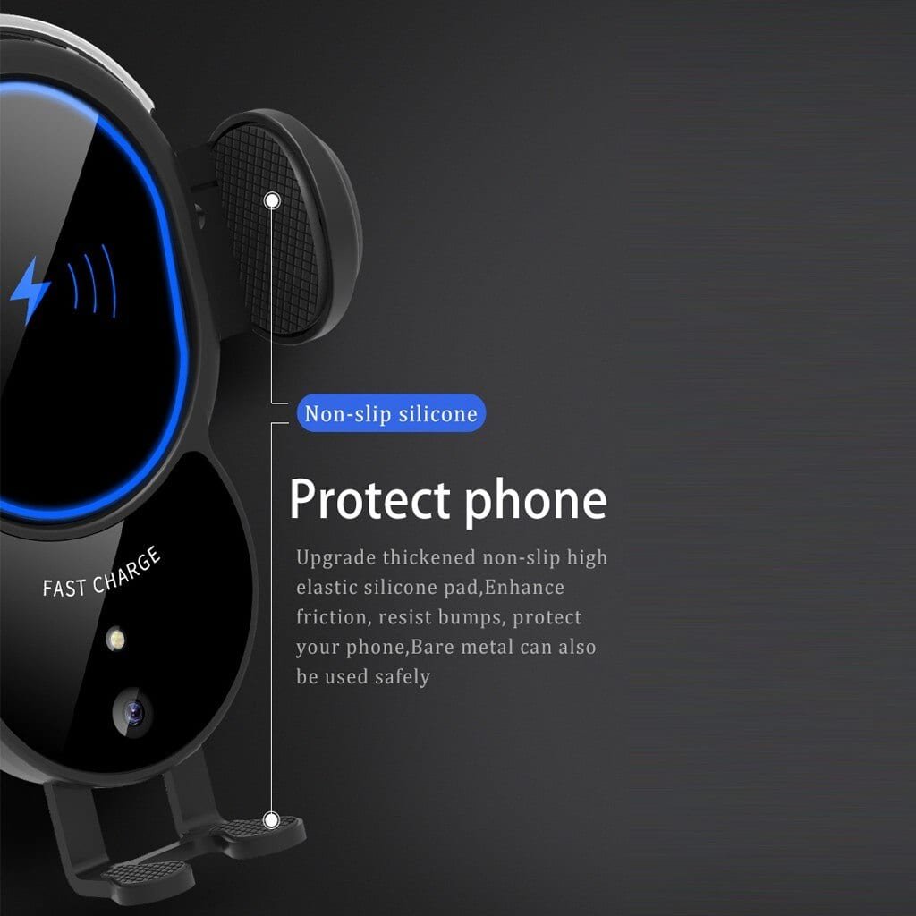 10W Wireless Automatic Clamping Mount Fast Charger For Your Car.