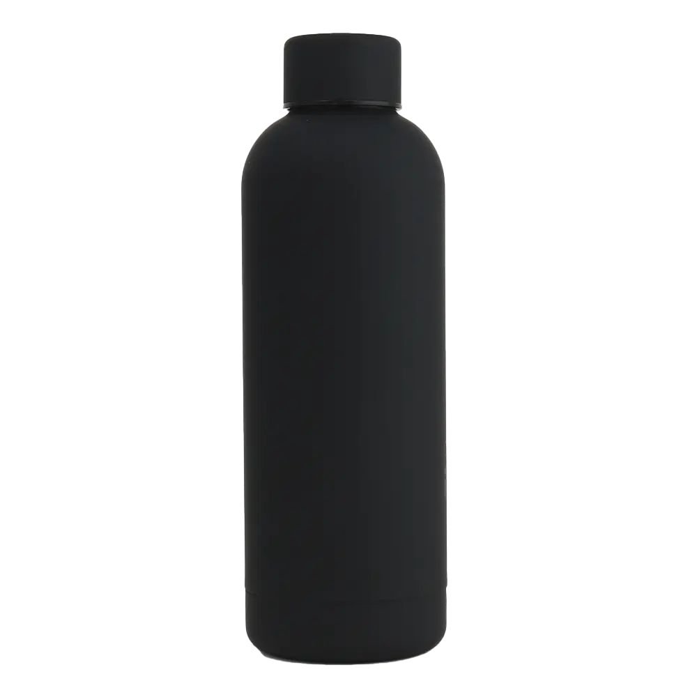 17oz Rubber Vacuum Insulated Stainless Steel Water Bottle.