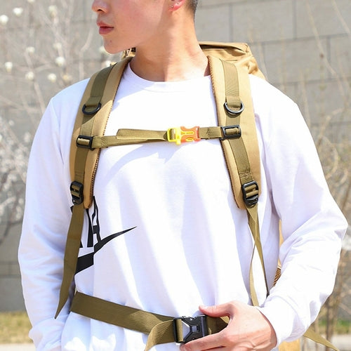 Waterproof Outdoor Camping 70L Military Backpack.