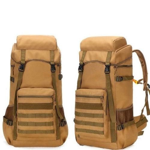 Waterproof Outdoor Camping 70L Military Backpack.