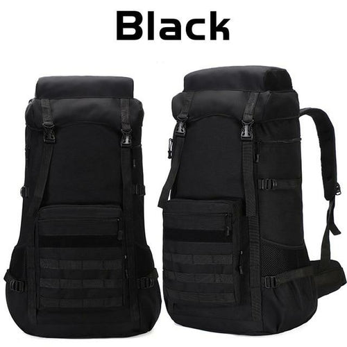 Waterproof Outdoor Camping 70L Military Backpack.